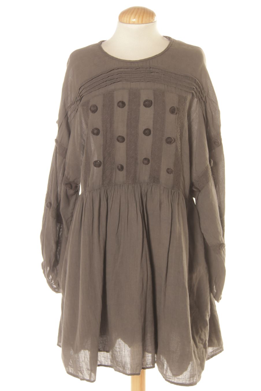 Robe casual trf (ZARA) de la taille M, de couleur gris