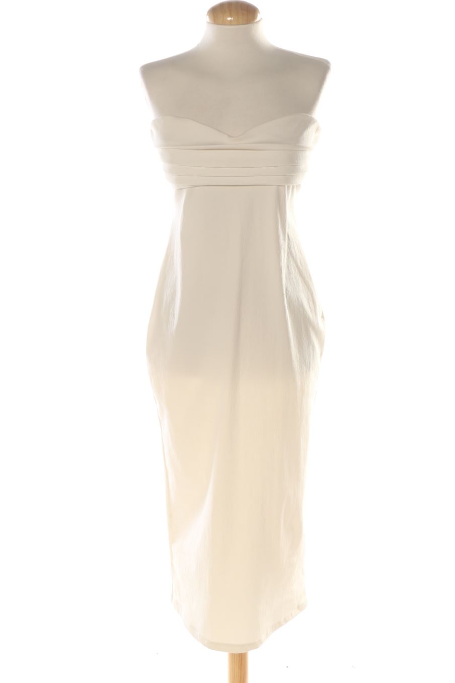 Einfaches Kleid von Zara Größe L, Farbe Weiss, für