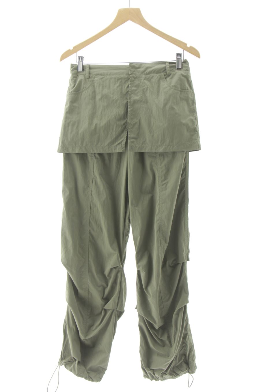 Pantalon Casual Zara de la taille XS, de couleur vert