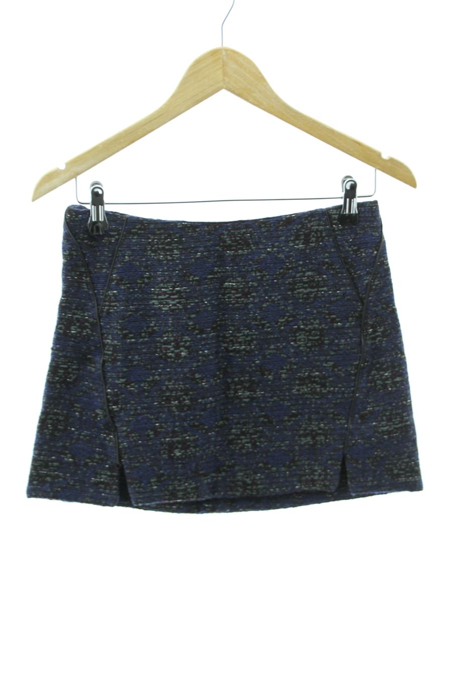 Jupe Pull & Bear de la taille S, de couleur bleu marine