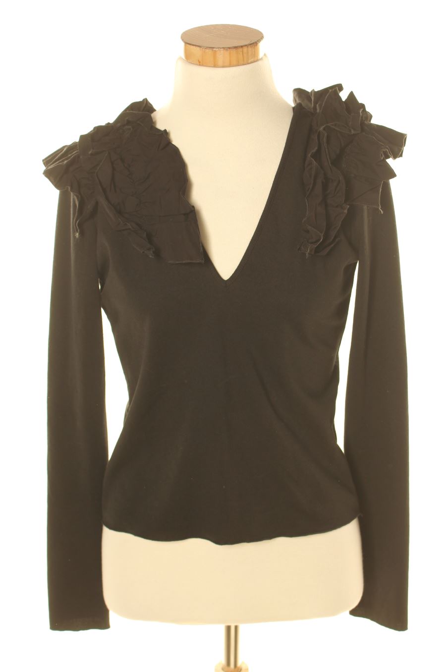 Blouse à manches longues Trafaluc de la taille M, de couleur noir