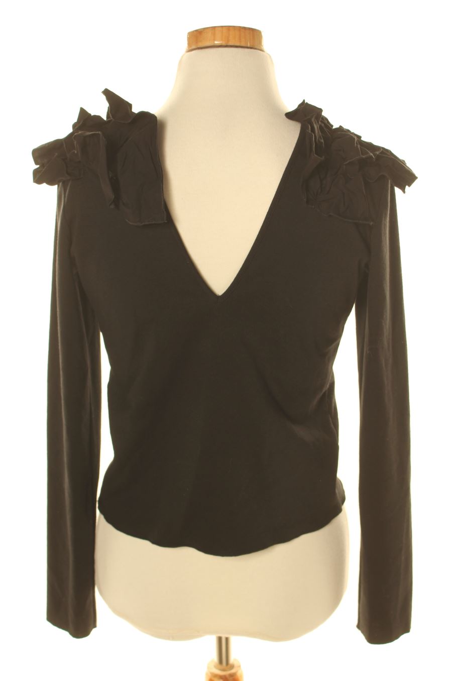 Blouse à manches longues Trafaluc de la taille M, de couleur noir