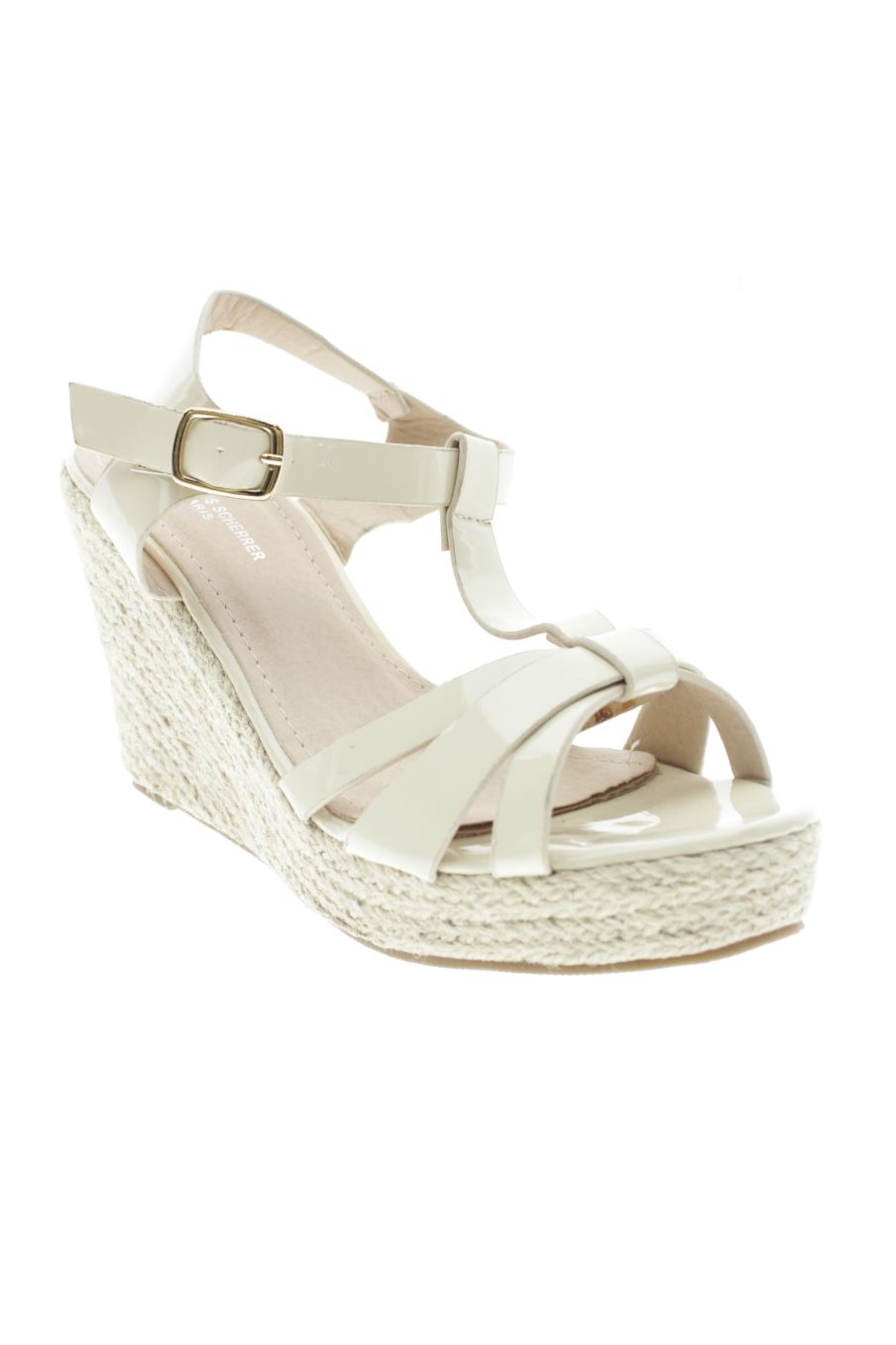 Plataformas de Jean Louis Scherrer de la talla 39, de color beige de