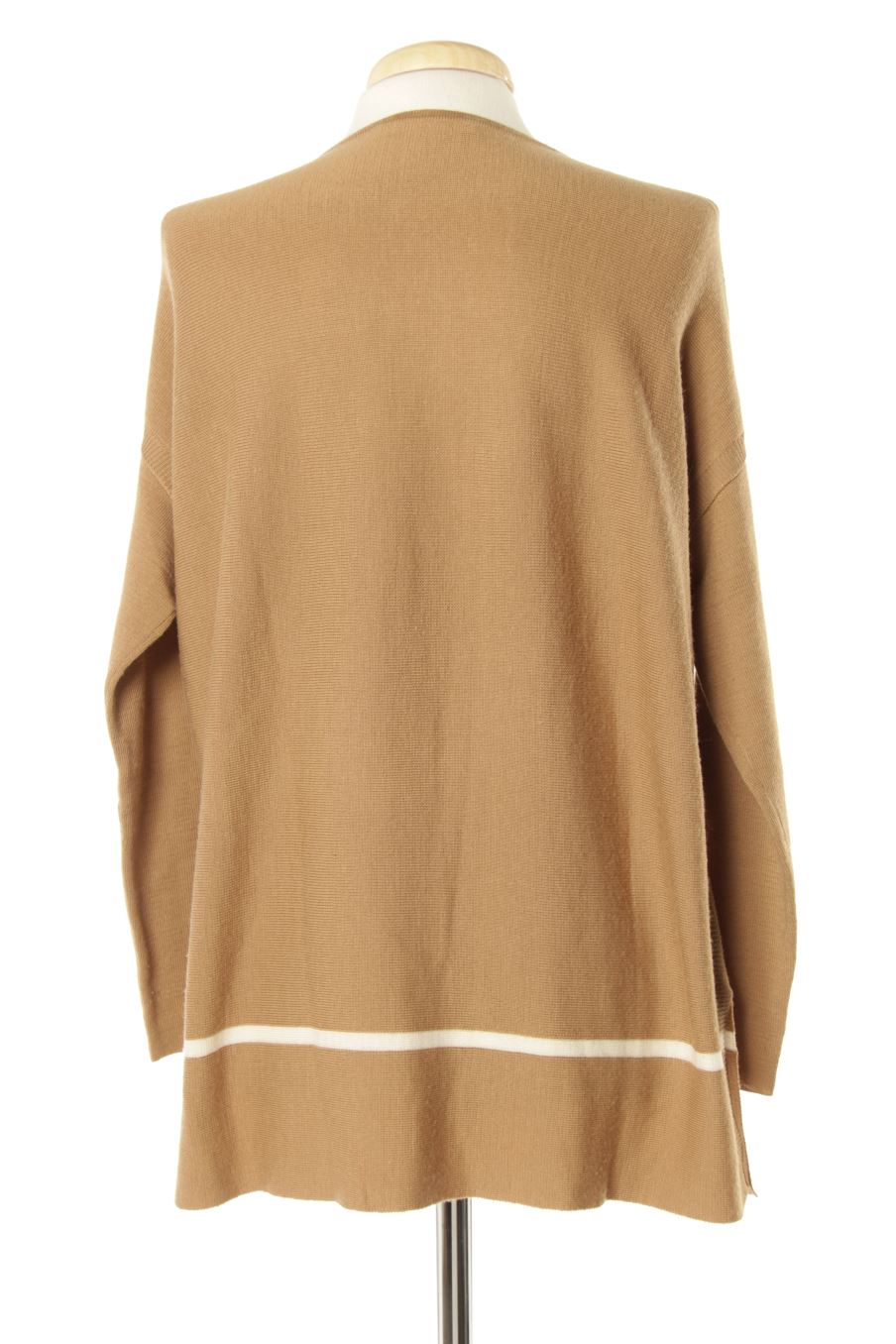 Jersey de Purificación García de la talla S, de color beige