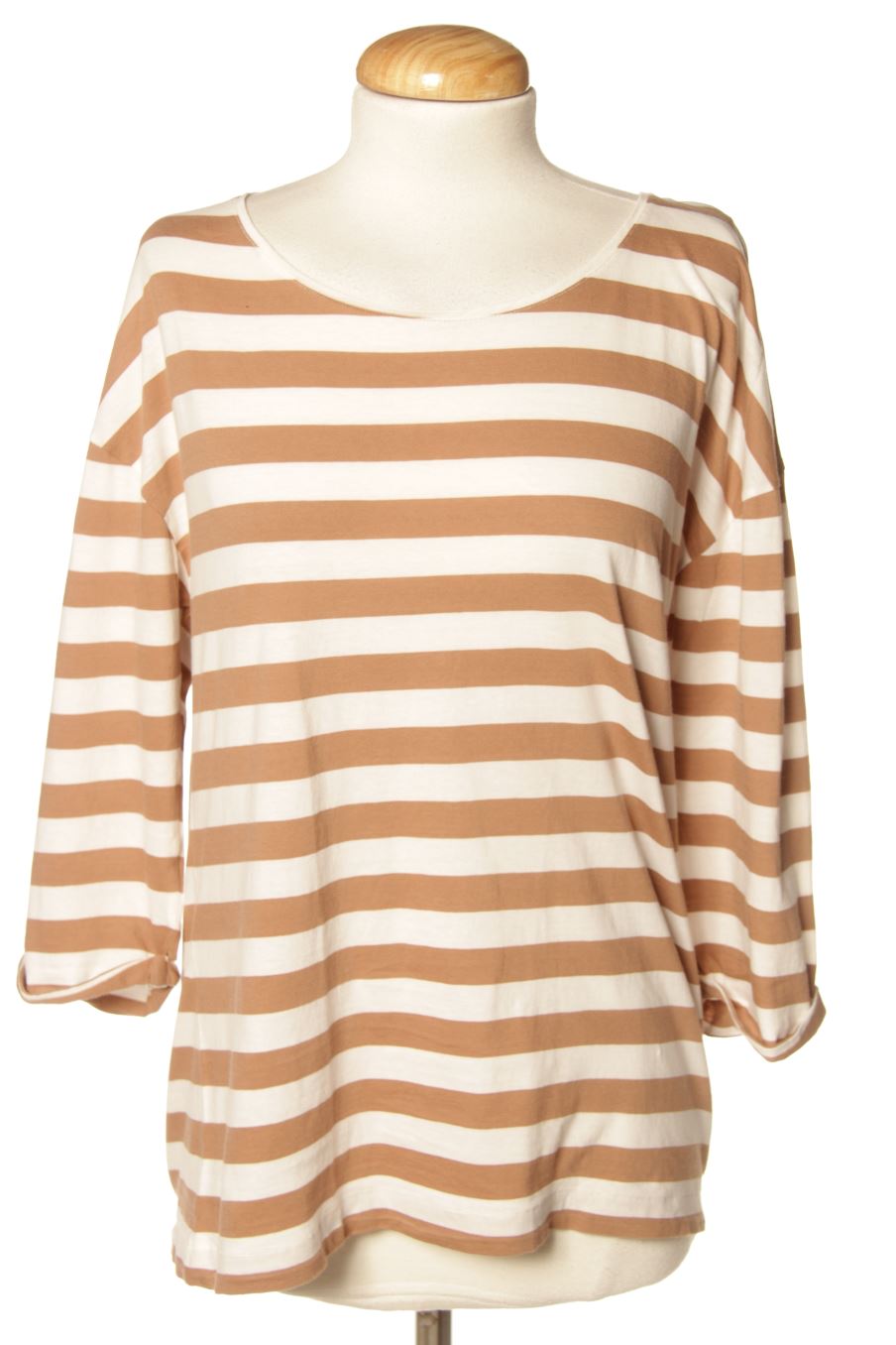 Camiseta manga larga de Massimo Dutti de la talla L, de color rayas