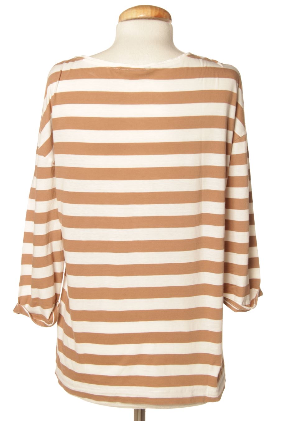 Camiseta manga larga de Massimo Dutti de la talla L, de color rayas