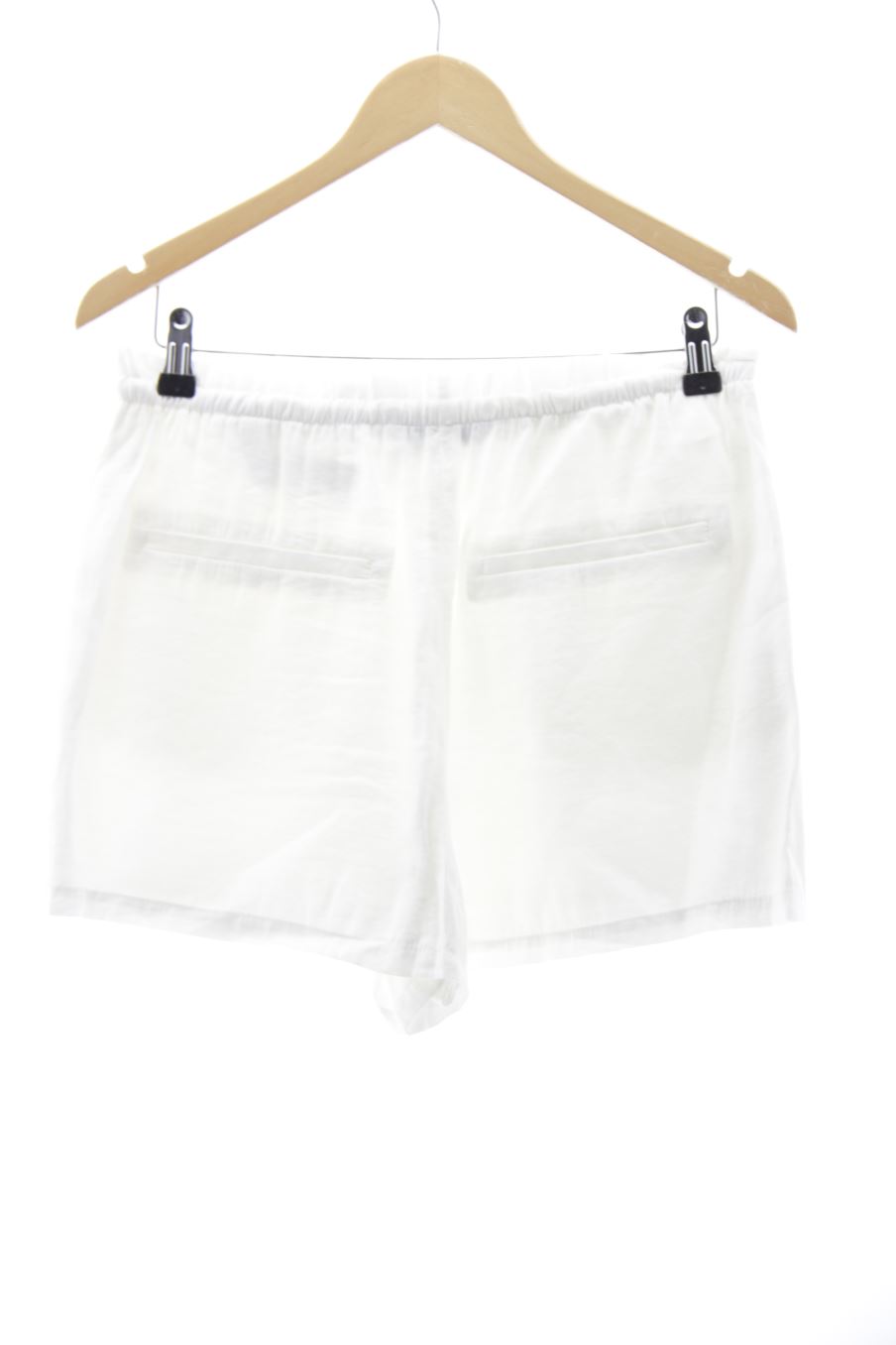 Shorts Zara de la taille S, de couleur blanc