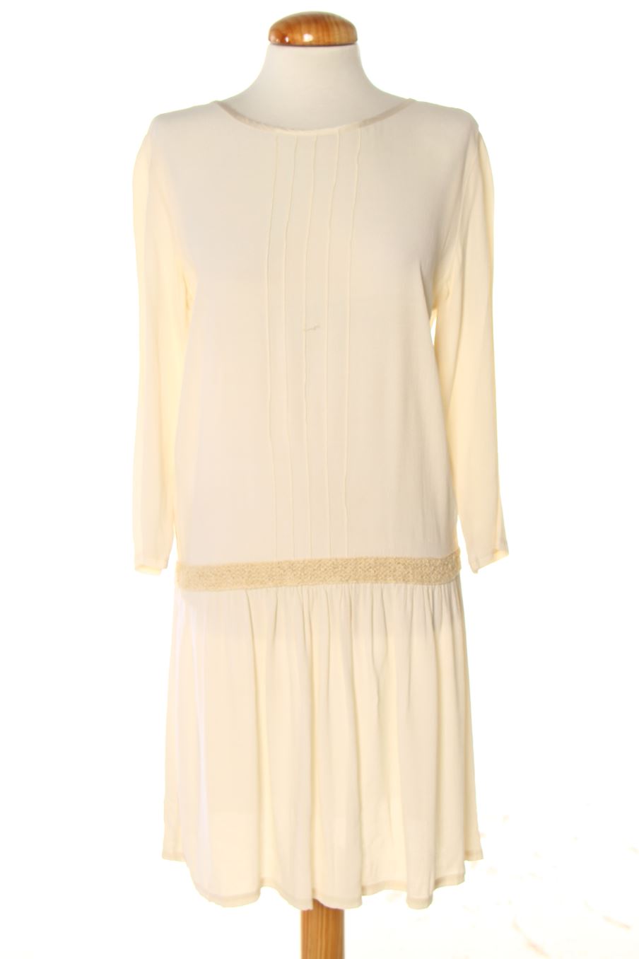 Vestito casual de noetta de la talla S, de color bianco