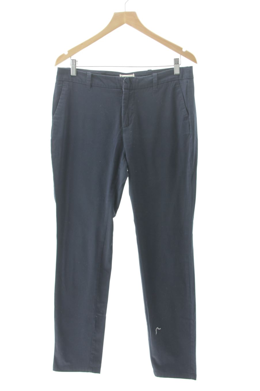 Pantalon Mango de la taille 42, de couleur bleu marine