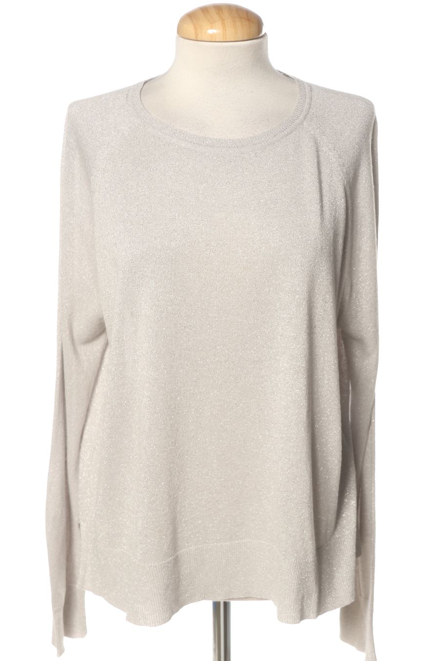 Pull Zara de la taille M, de couleur gris