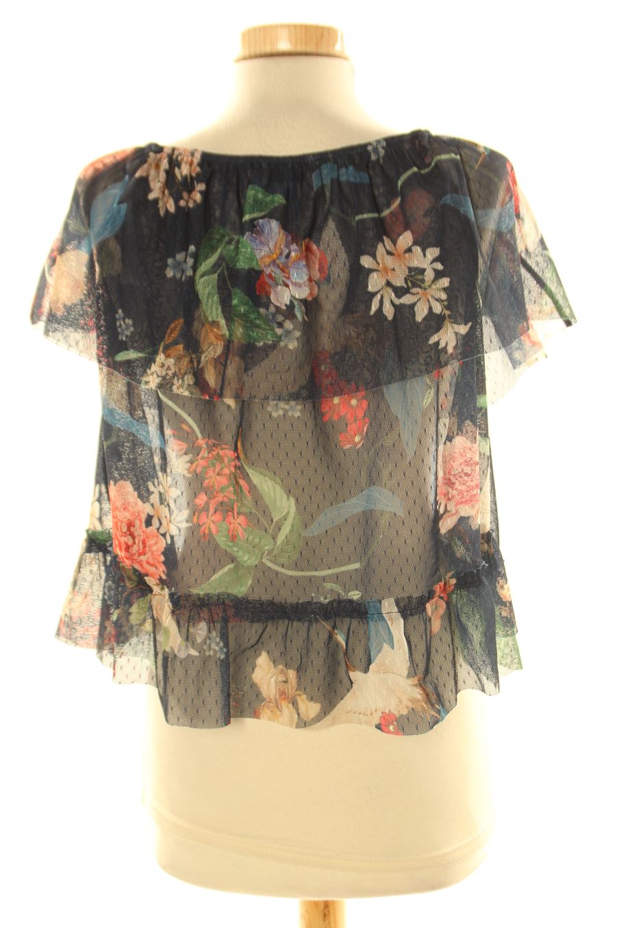 Blouse à manches courtes Fórmula Joven de la taille 38, de couleur fleurs