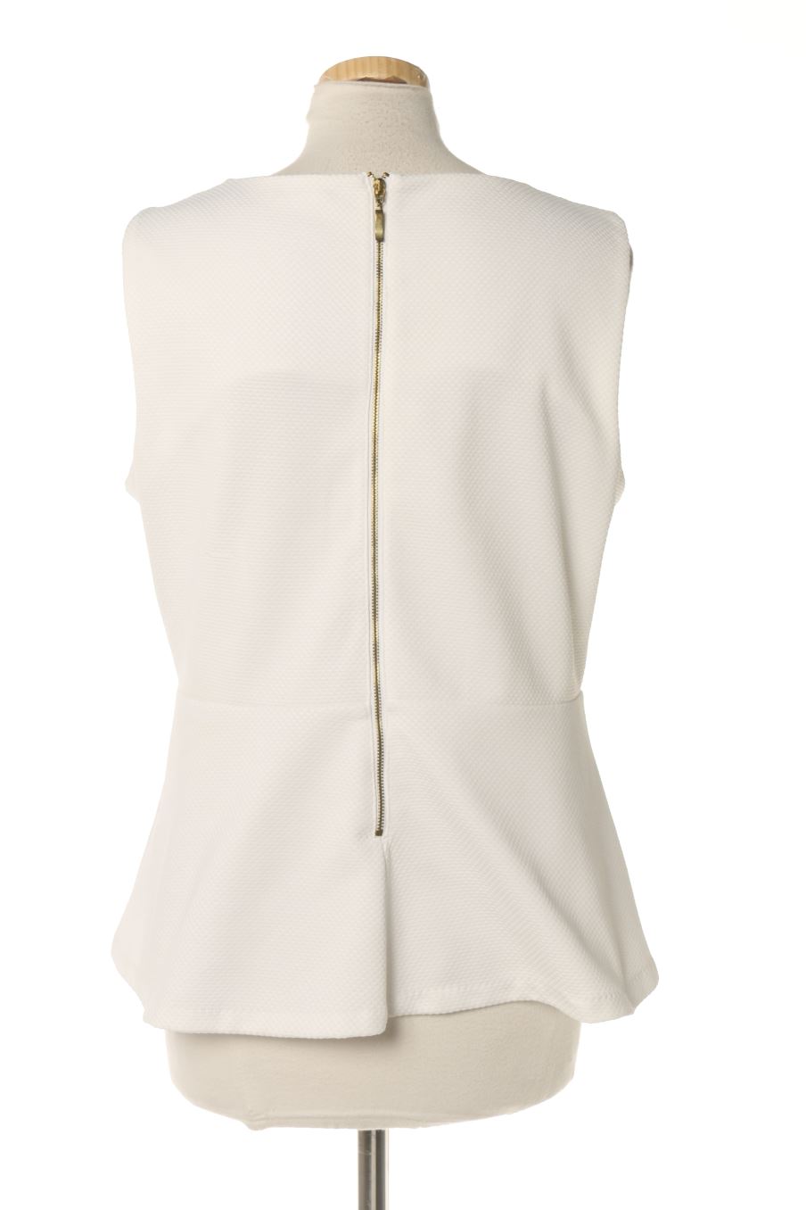 Top H&M de la taille L, de couleur blanc