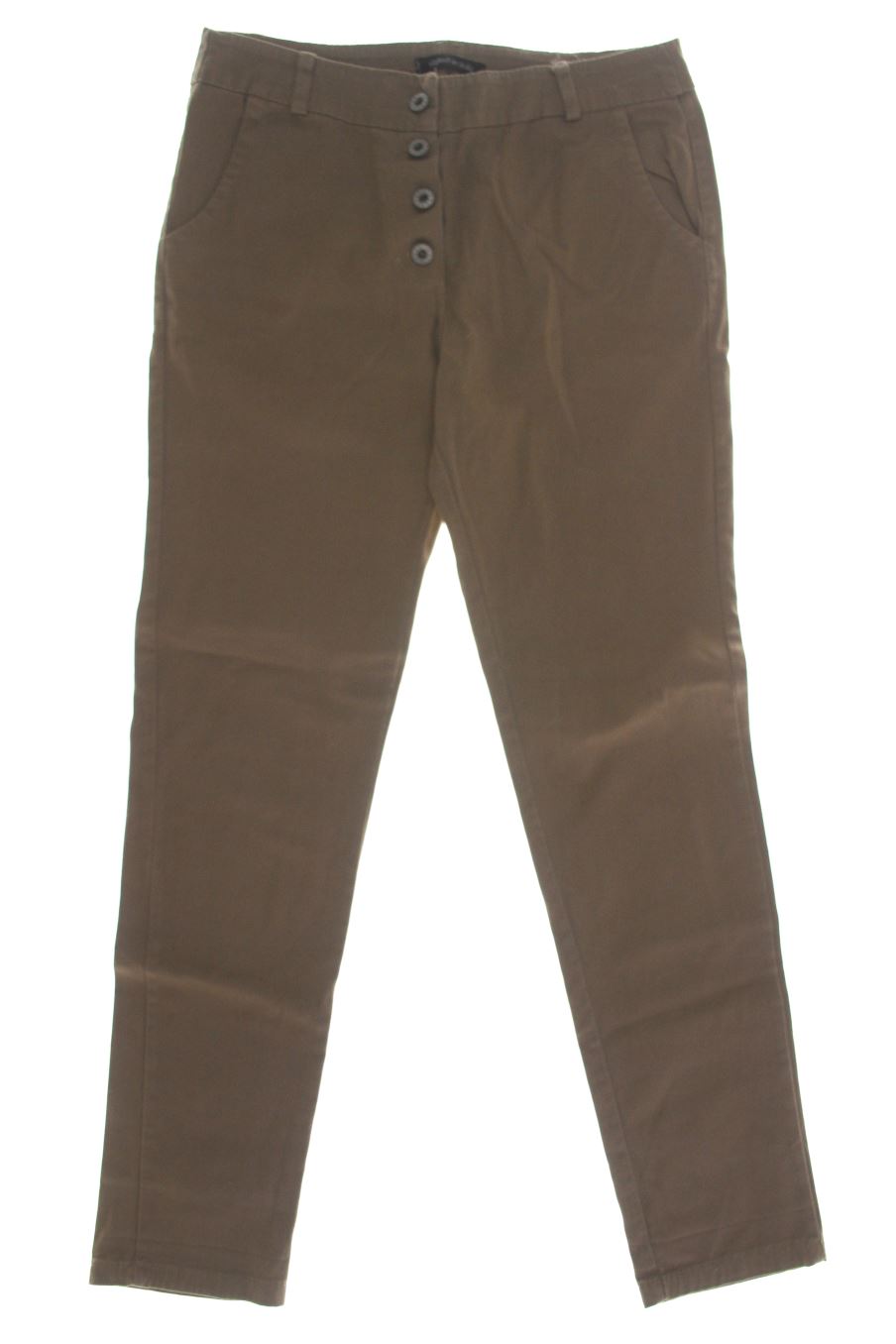 Pantalon Made in italy de la taille L, de couleur marron