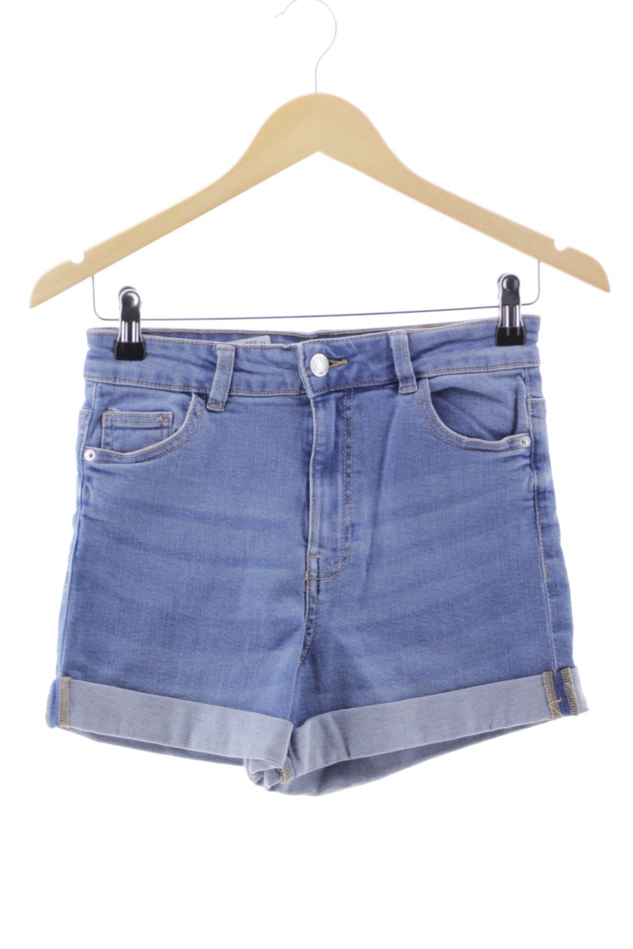 Shorts Cache cache de la taille 36, de couleur bleu de denim