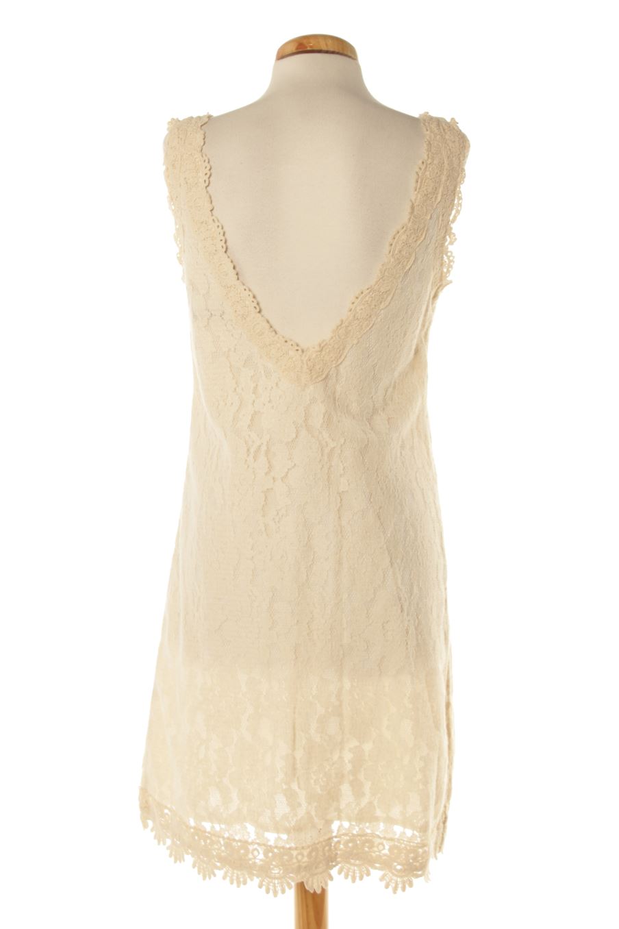 Disha Primark Chaquetas Hombre Lace Dress Vestido Encaje Blanco