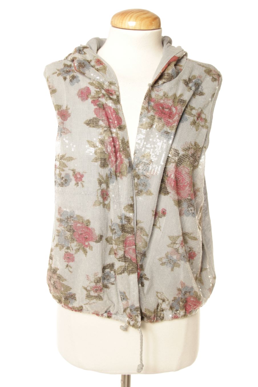 Chaleco de tela de CTF Collection de la talla M, de color flores