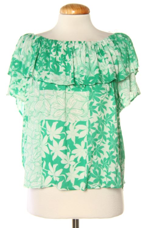 Blusa a maniche corte