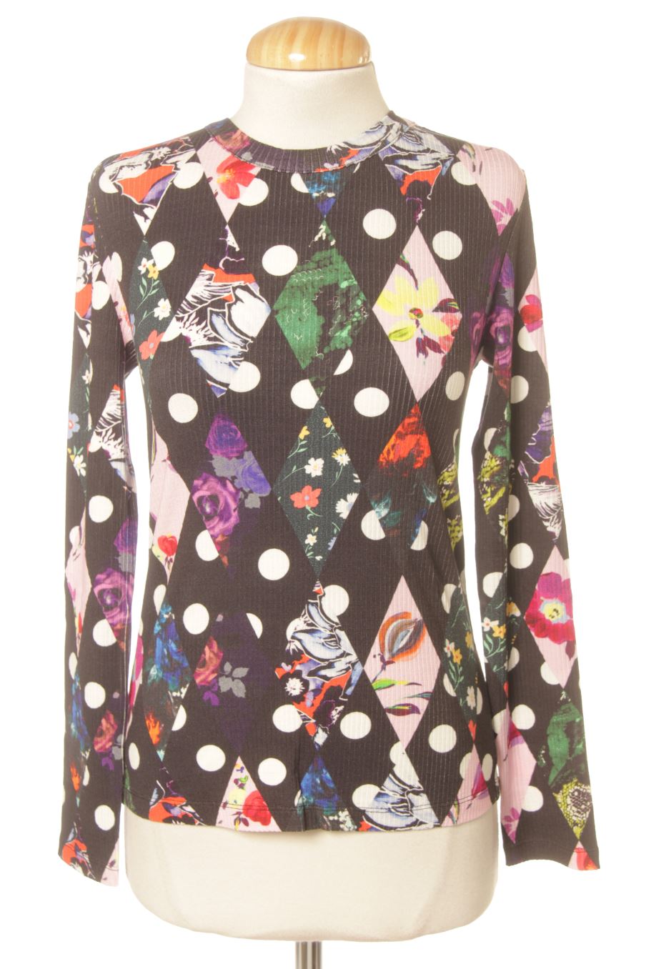 Maglietta a maniche lunghe de Desigual de la talla M, de color stampato