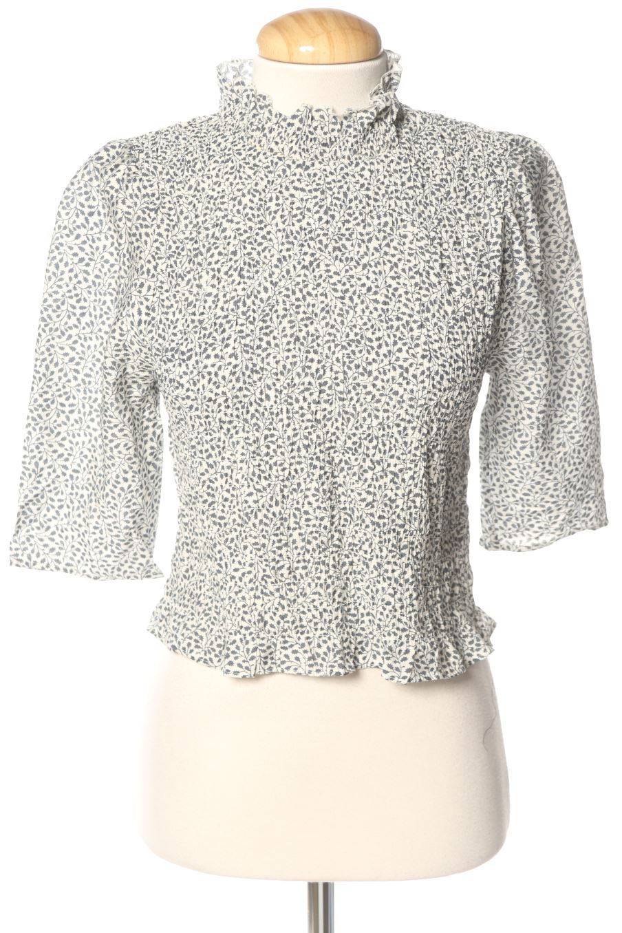 Blusa a maniche corte de H&M de la talla S, de color fiori