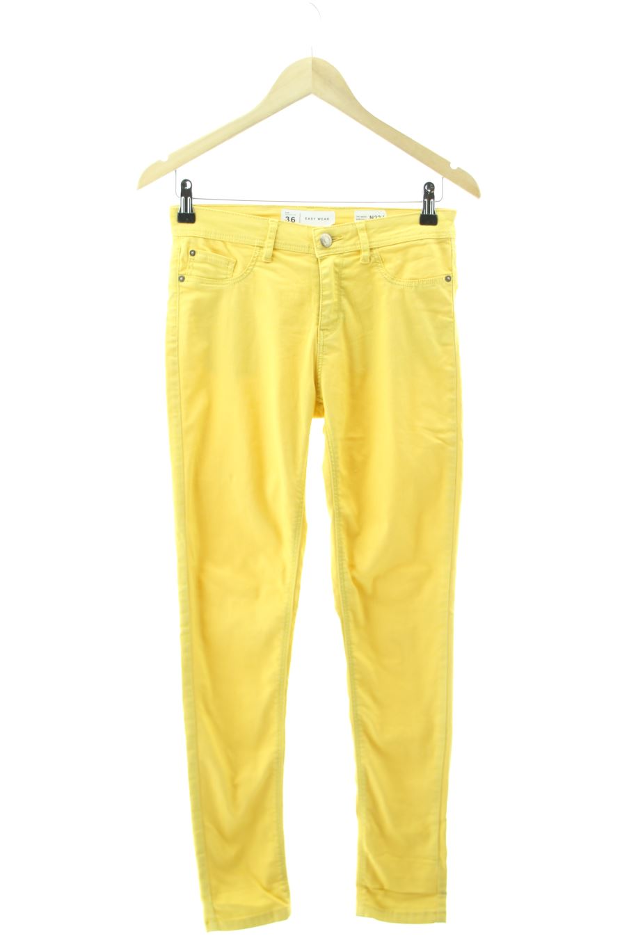 Vaqueros de Easy wear de la talla 36, de color amarillo de ropa vaquera