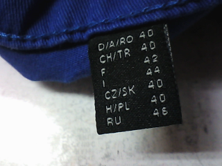Jeans von Tchibo Größe 40, Farbe Blau, aus Jeanskleidung für