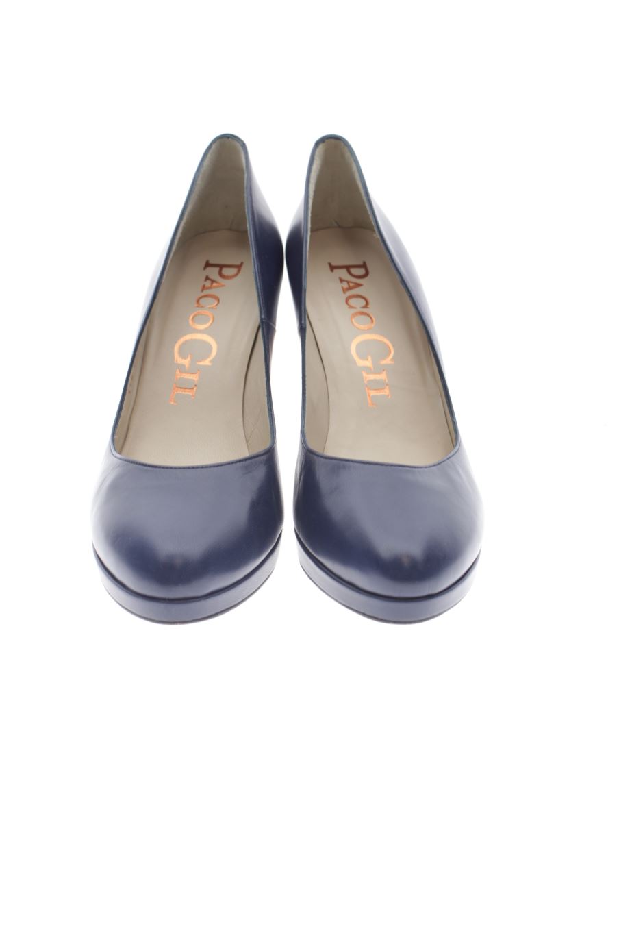 Zapatos de tacon de Paco Gil de la talla 41, de color azul marino de