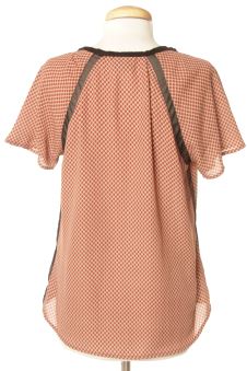 Blouse à manches courtes S Maison Scotch