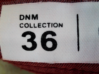 Jeans Easy wear de la taille 36, de couleur bordeaux de denim