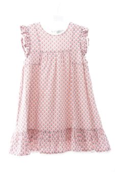 Aufwändiges Kleid 122 Coconut