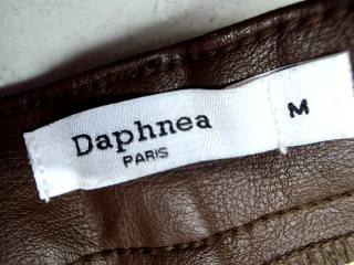 Pantalón de Daphnea de la talla M, de color marrón de sintético