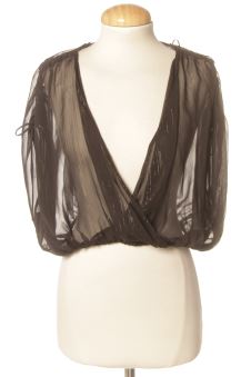 Blusa de manga corta M Zara