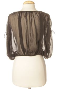 Blusa de manga corta M Zara