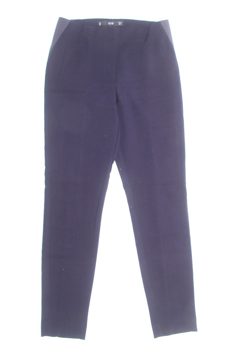 Pantalon Mng de la taille 34, de couleur bleu marine