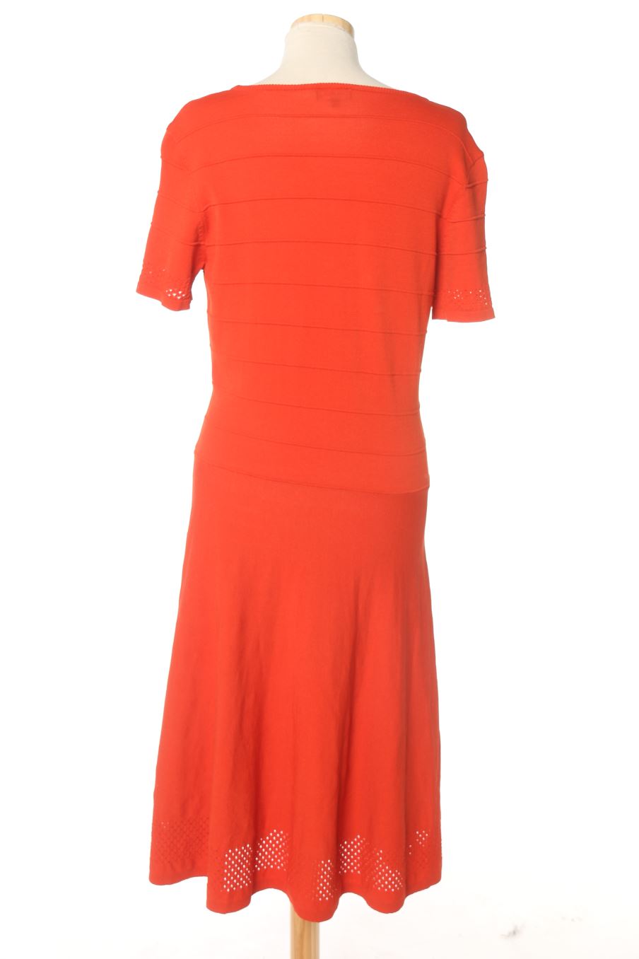 Robe casual Surkana de la taille XL, de couleur rouge