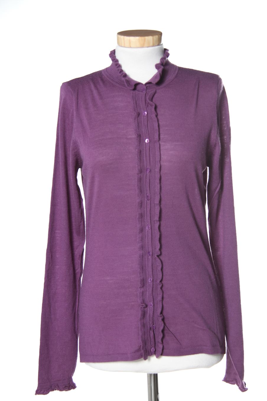 Gilet Adolfo Dominguez de la taille M, de couleur pourpre