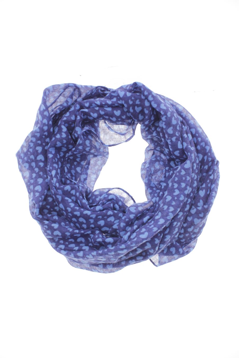 Foulards La Halle de la taille Taille unique, de couleur bleu