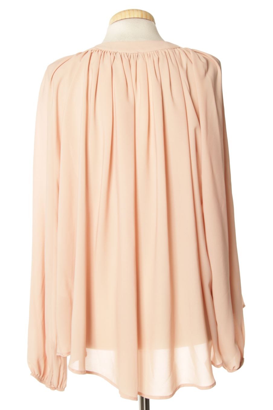 Blouse à manches longues Made in italy de la taille S, de couleur rose