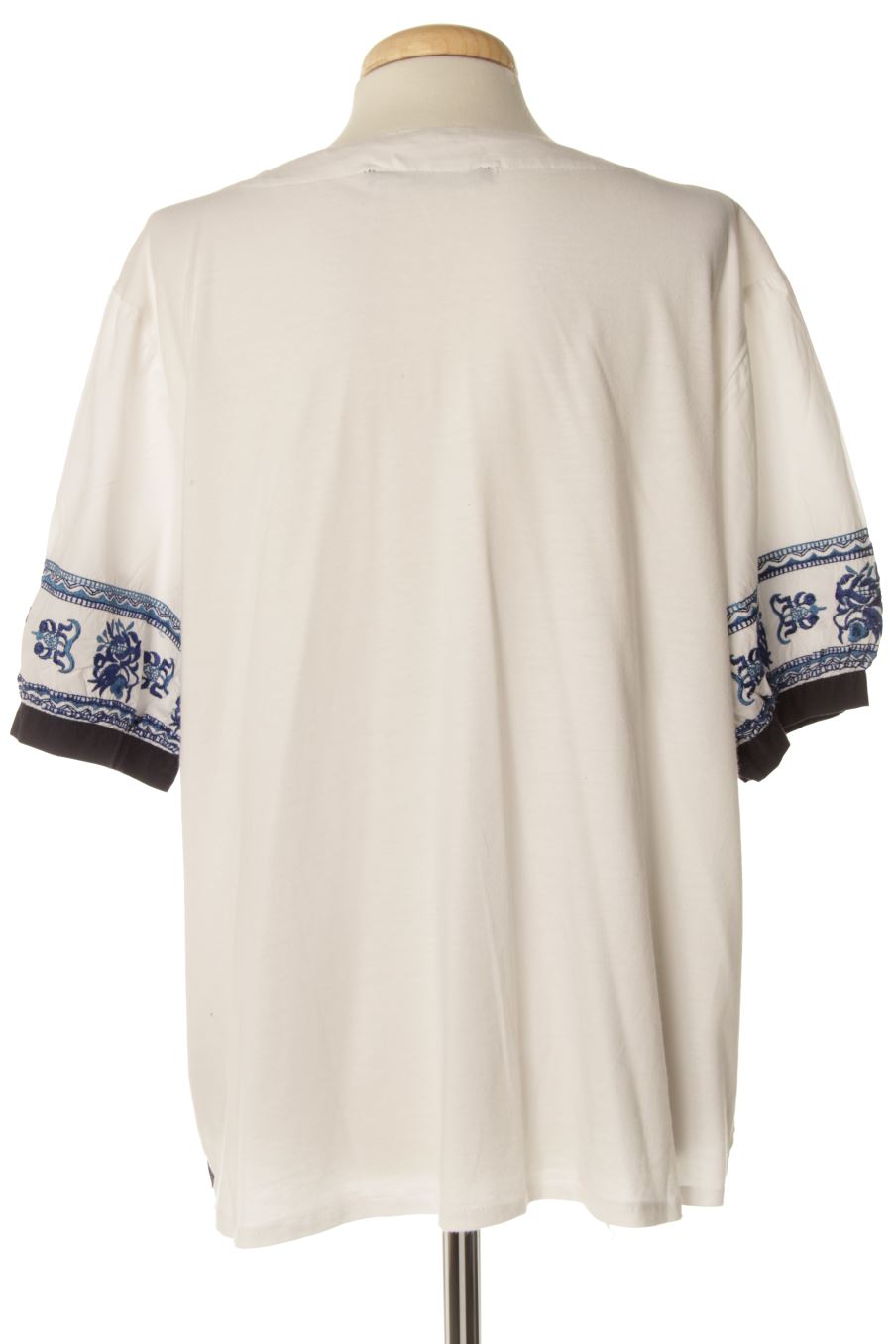 Blouse à manches courtes Sfera de la taille L, de couleur blanc