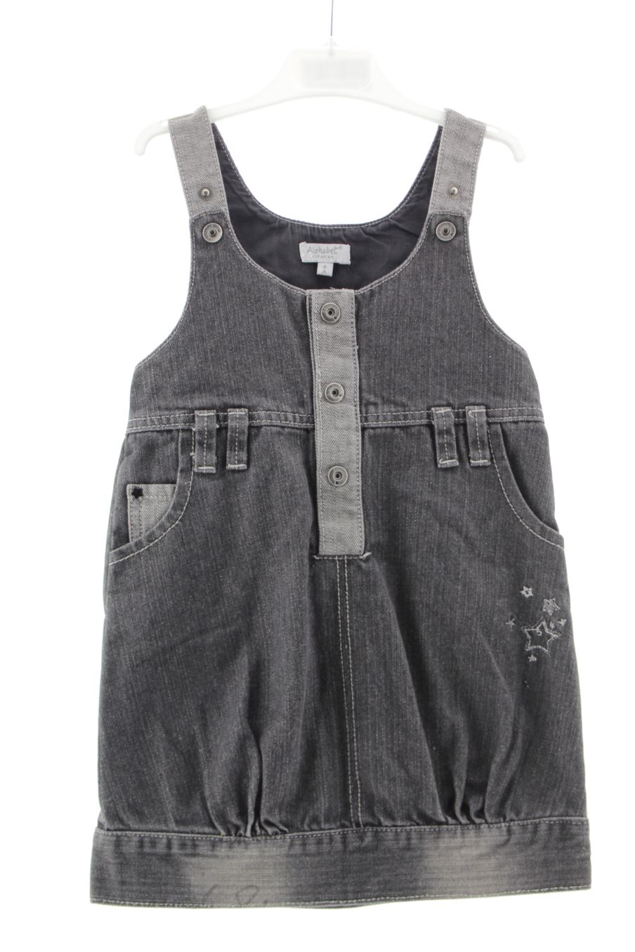 Vestido sport de Alphabet de la talla 4 años de denim de segunda mano