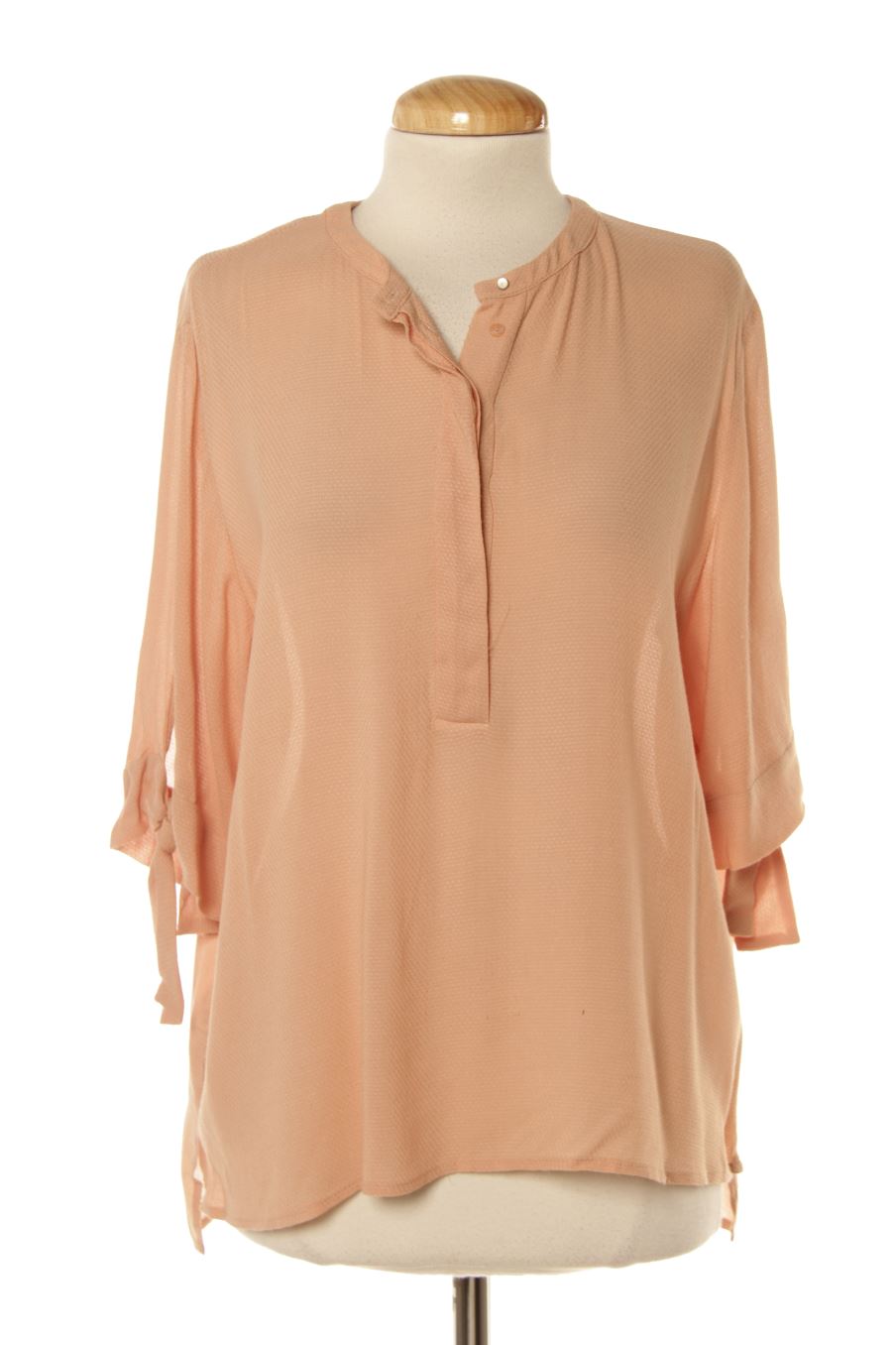 Blusa de manga corta de Mango de la talla S, de color rosa