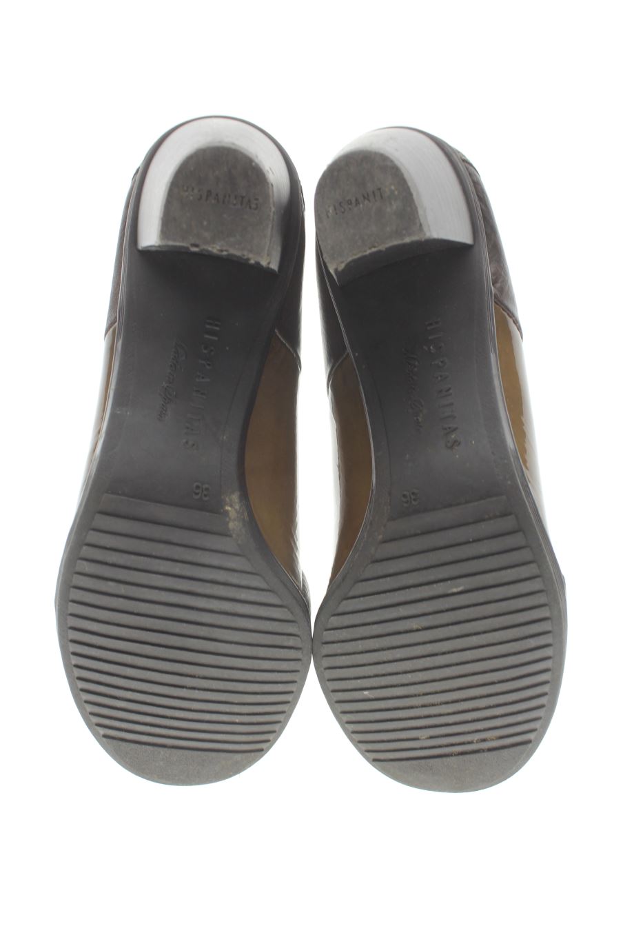 Zapatos de tacon de Hispanitas de la talla 36, de color marrón de