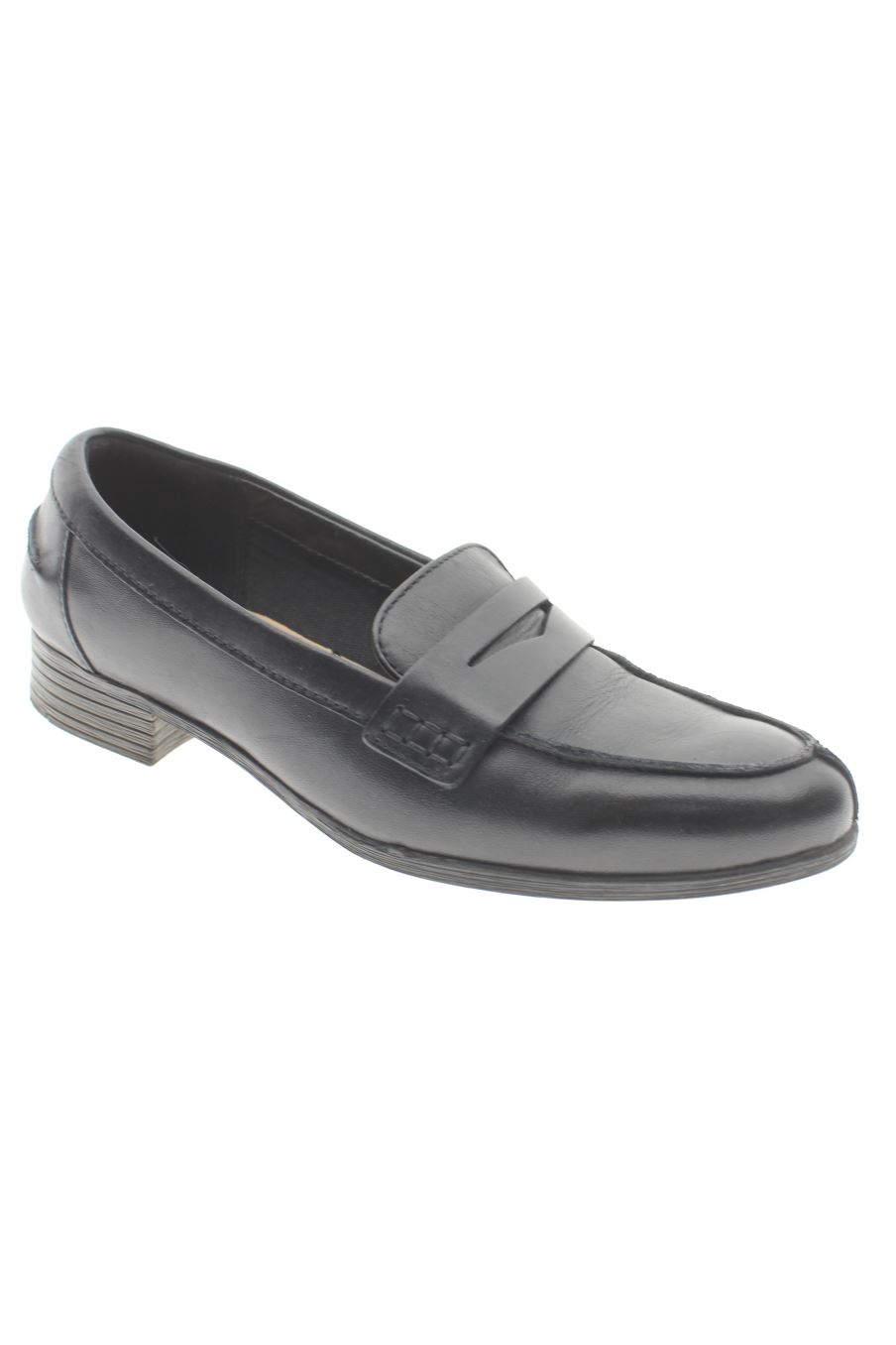 Zapatos de tacon de clarks de la talla 37, de color negro de