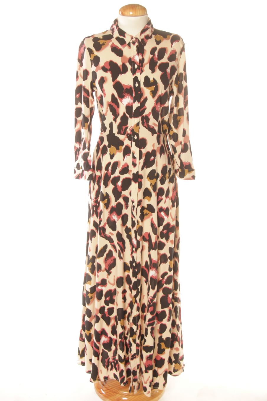 Vestido casual de YAS de la talla S, de color animal print