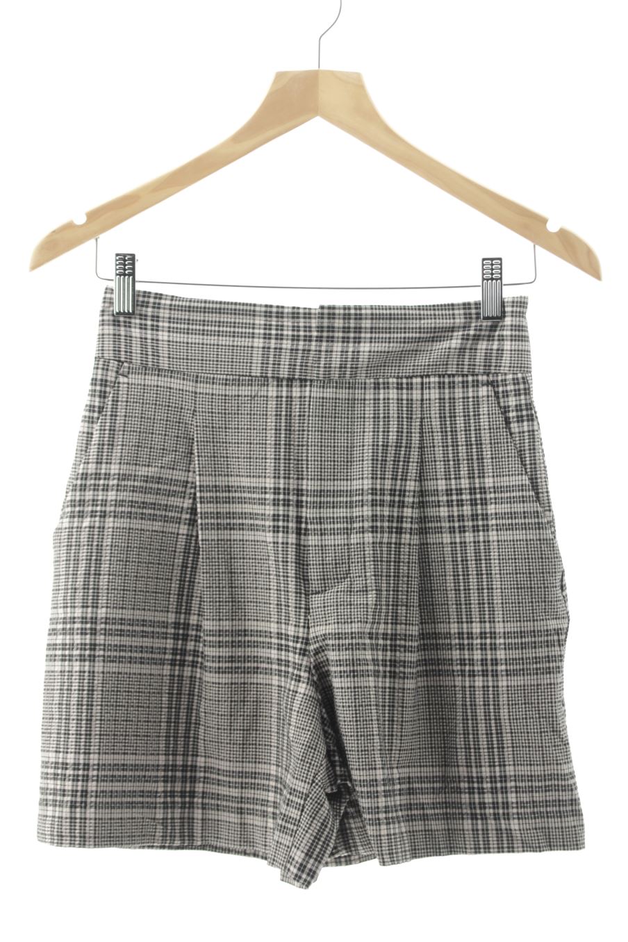 Pantaloni corti de Zara de la talla XS, de color quadri