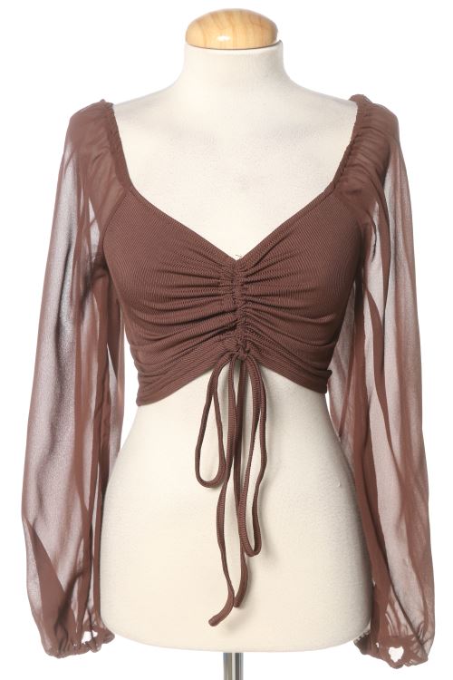 Blouse à manches longues