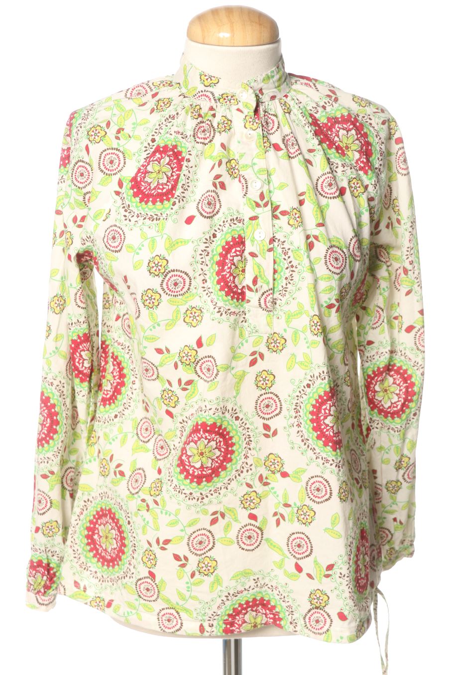 Blouse à manches longues Gap de la taille XS, de couleur fleurs