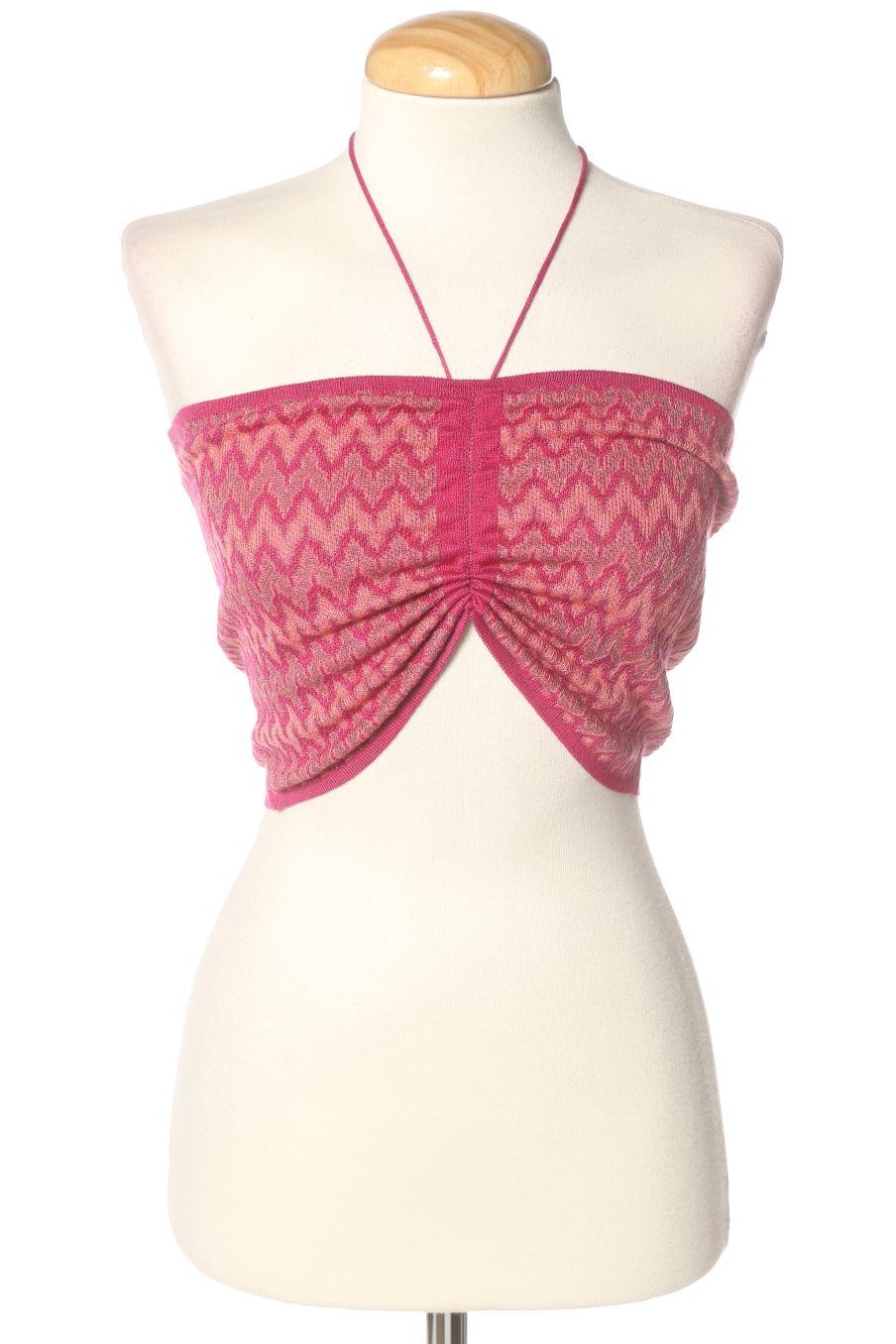 Top de Zara de la talla M, de color estampado