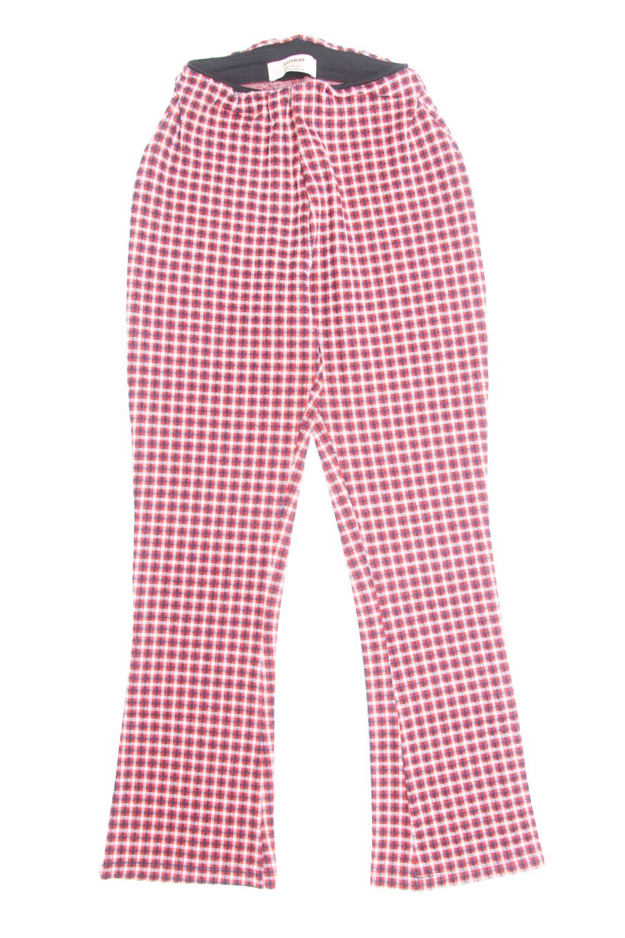 Pantalon Casual Pull & Bear de la taille S, de couleur carreaux
