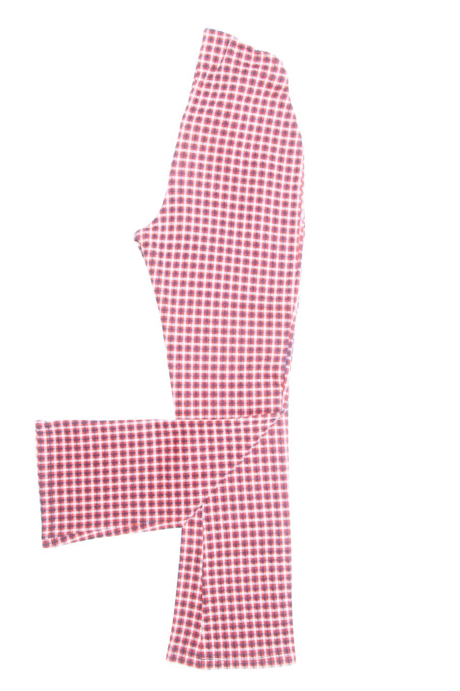 Pantalon Casual Pull & Bear de la taille S, de couleur carreaux