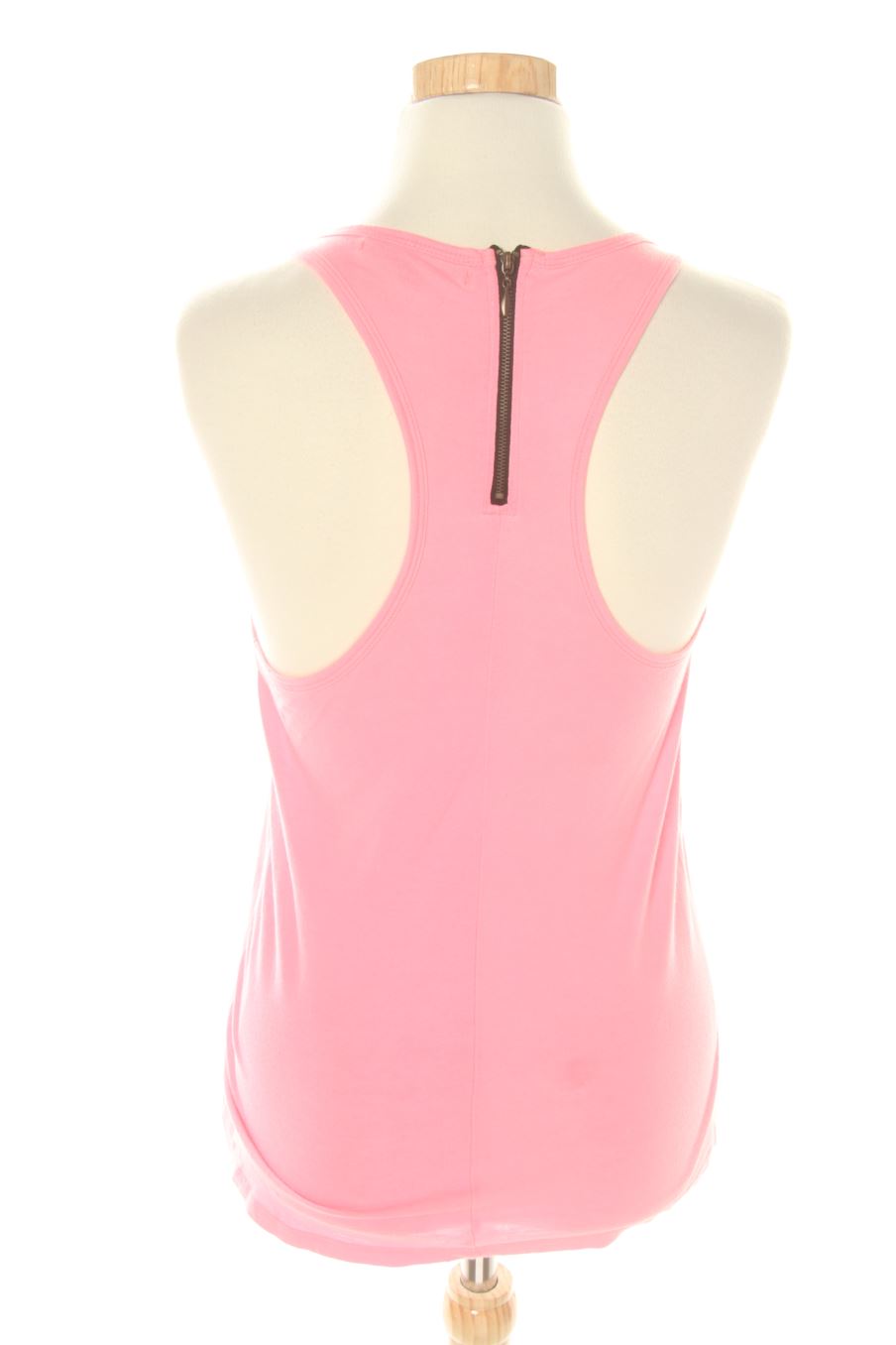 Top deportivo de Bershka de la talla S, de color rosa